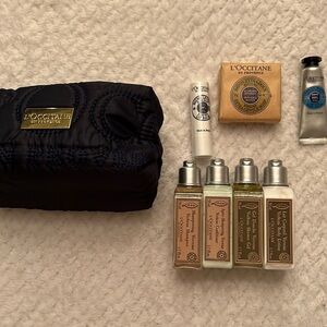 LOCCITANE Travel Set with Bag Verbena Collection NEW